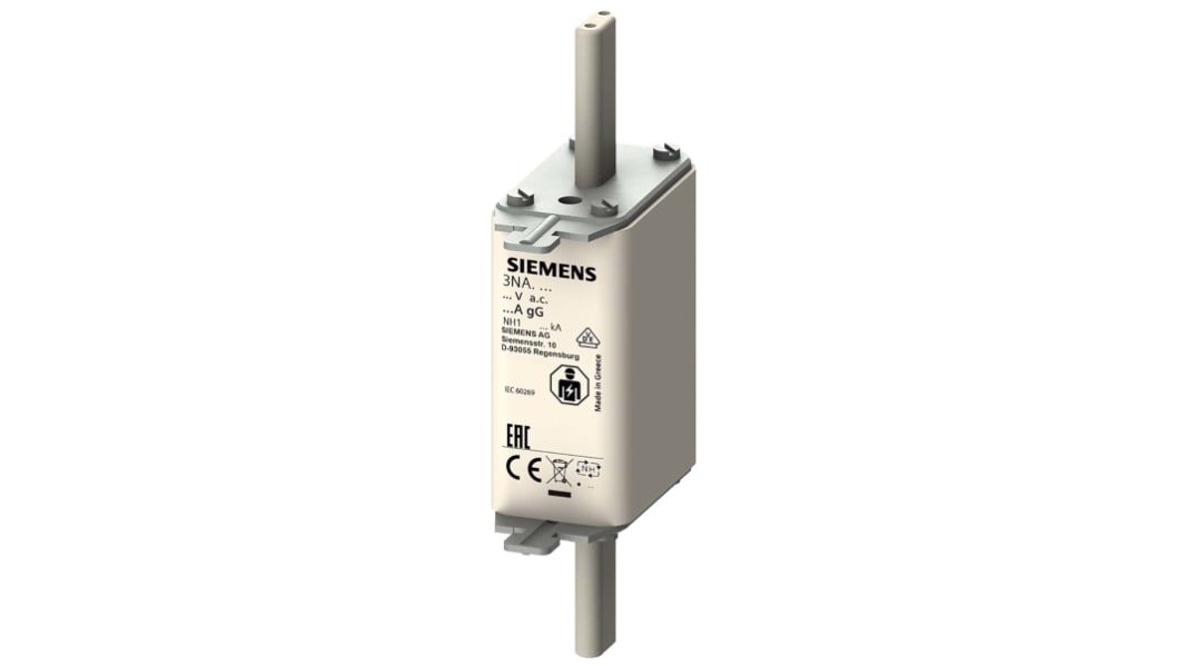 Siemens 16A Centred Tag Fuse, NH1, 500V ac