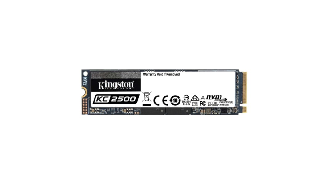 Kingston KC2500, SKC2500M8, M.2 (2280) Intern HDD-Festplatte NVMe PCIe Gen 3 x 4, 3D TLC, 250 GB, SSD
