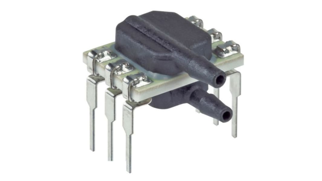 Honeywell Differential Pressure Sensor, 6.9kPa Operating Max, Surface Mount, 6-Pin, 206kPa Overload Max, SMT