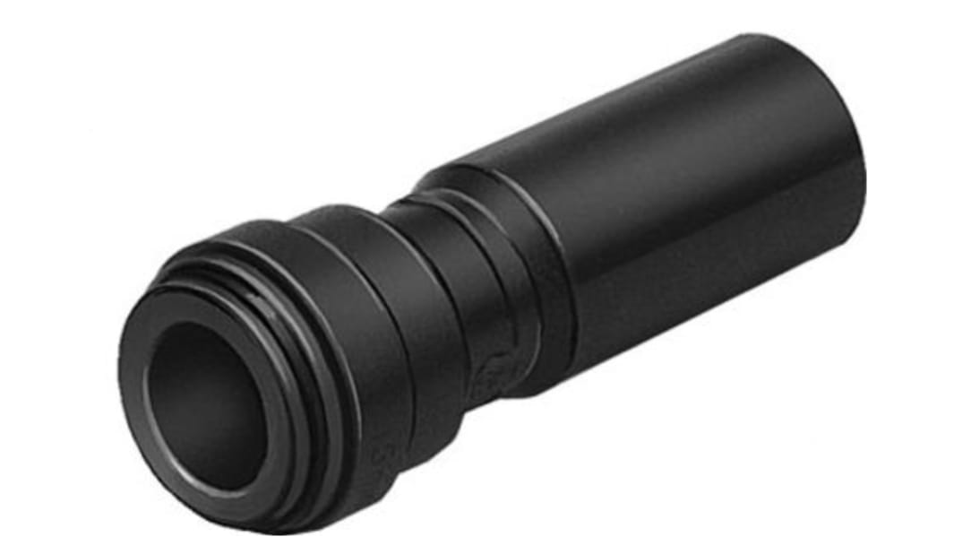 Festo CQ 177702 18-mm-Steckanschluss x 15-mm-Steckanschluss Reduziernippel, Rohr-zu-Rohr, Polyoxymethylene