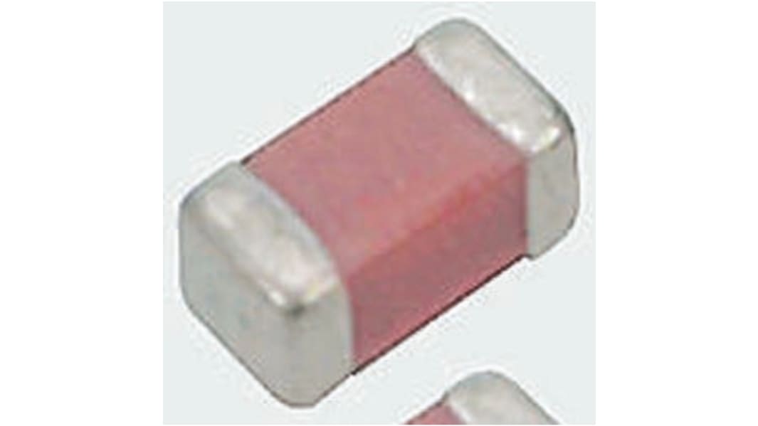 Vishay 15nF 50V dc X7R ±10% 0603 (1608M) - 積層セラミックコンデンサ(MLCC)