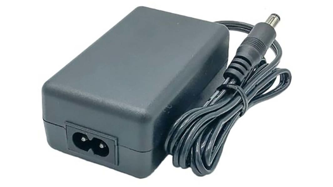 Adattatore AC/DC Phihong 24V cc, 800mA, spina IEC