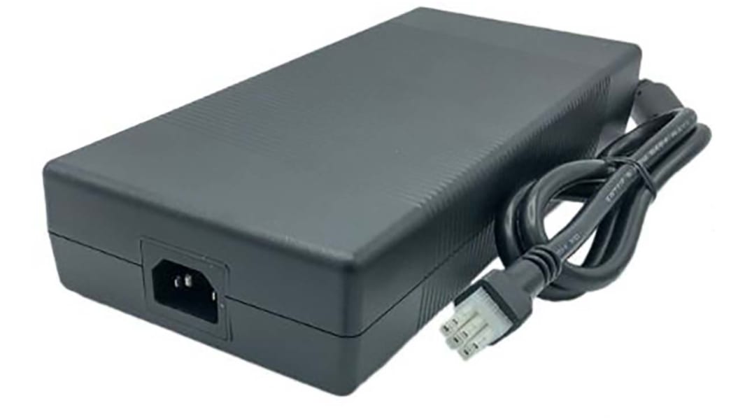 Adattatore AC/DC Phihong 24V cc, 12.5A, spina IEC