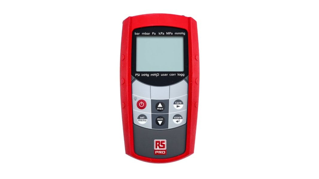 RS PRO MH 5130 + MSD 2.5 BAE Absolute Manometer With 1 Pressure Port/s, Max Pressure Measurement 2.5bar