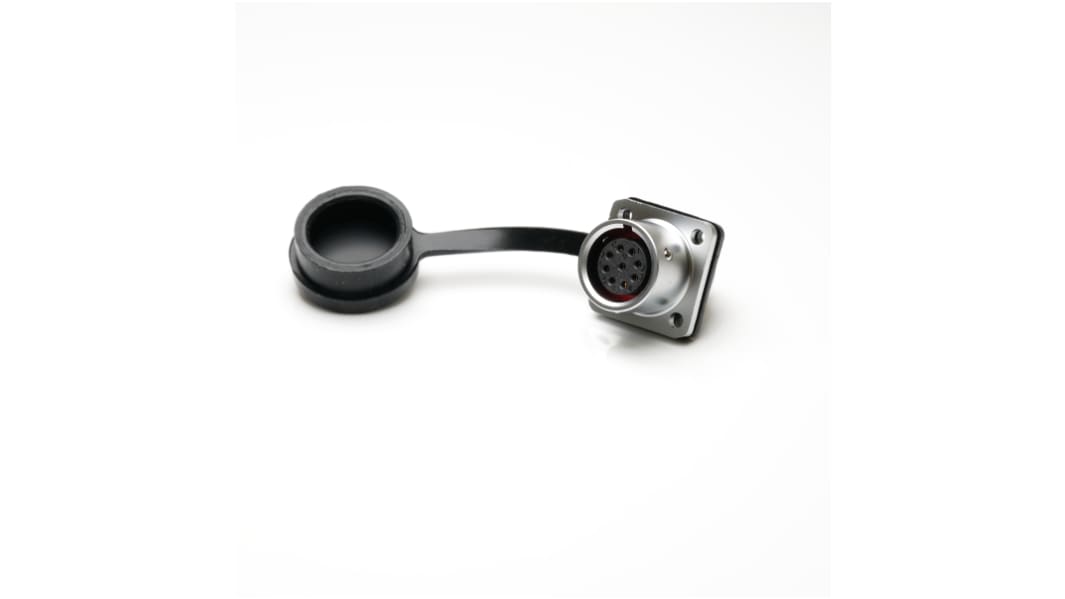 Conector circular RS PRO hembra de 9 vías hembra, Montaje de Reborde, IP67