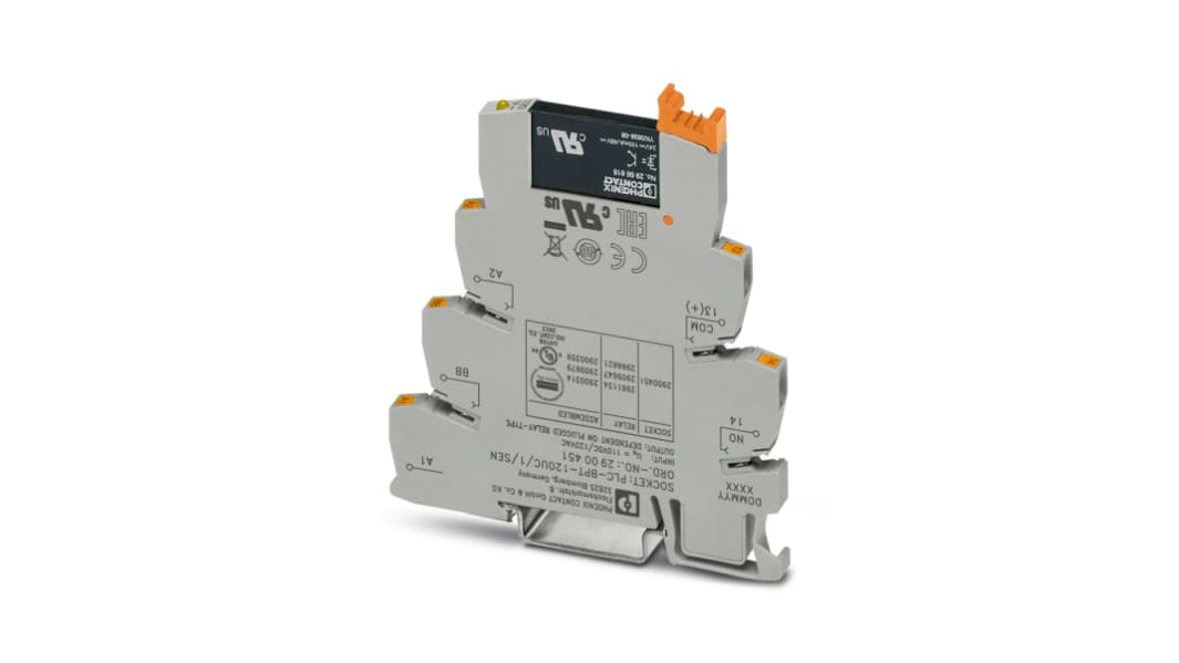 Phoenix Contact ソリッドステートリレー 最大負荷電圧:48 V dc 最大負荷電流:48 V dc DIN Rail, 2900359