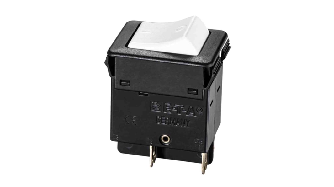 ETA Thermal Circuit Breaker - 3130 2 Pole 240V Voltage Rating Snap In, 15A Current Rating