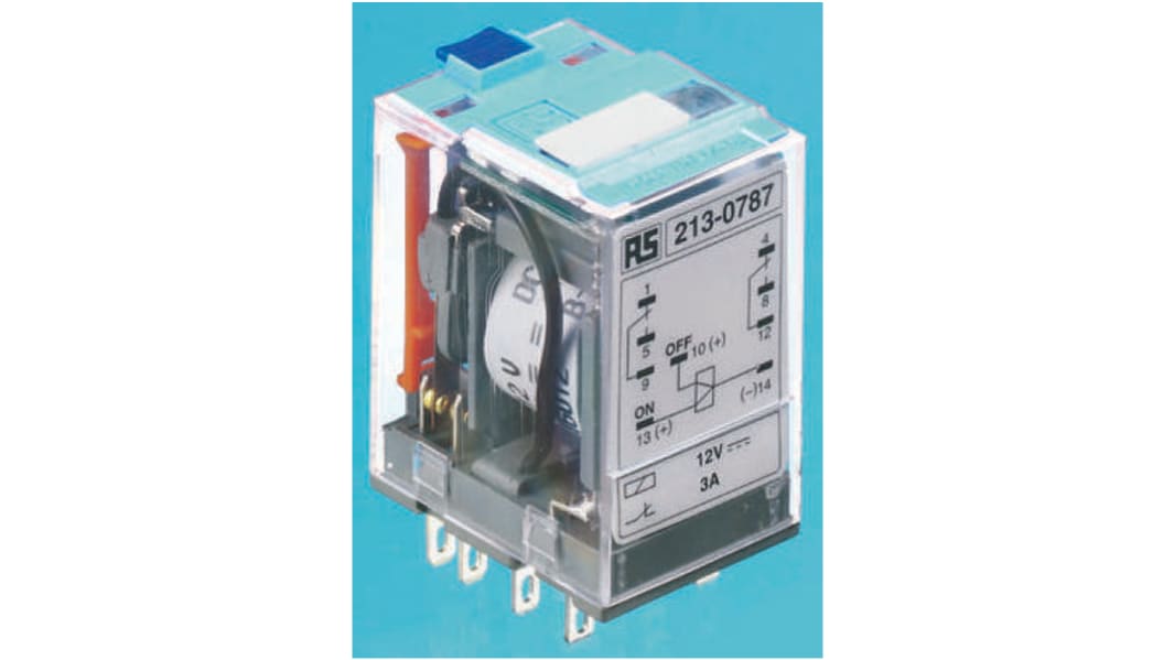 Releco 115V ac Spule 2-poliger Wechsler Steckrelais 5A 10Ω 1.2W Bistabiles Relais