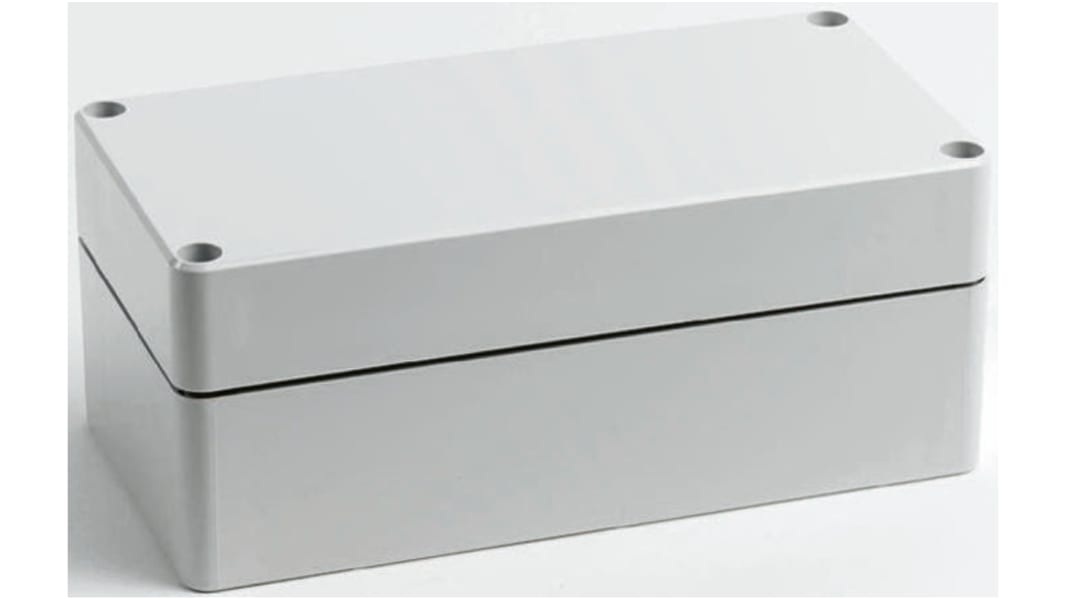 Boîtier Fibox en ABS, 340 x 150 x 121mm, Gris