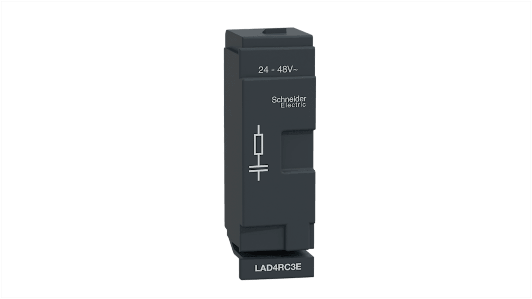 Schneider Electric TeSys Surge Suppressor for use with 3P LC1D40A...D80A, 4P LC1DT60A...DT80A