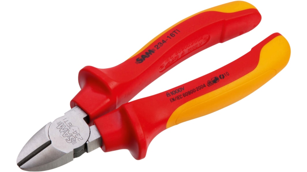 SAM 234-16TI VDE Seitenschneider 160 mm / Backen 22mm