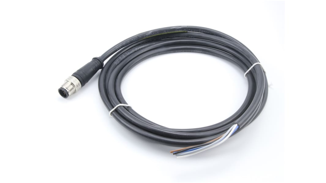 Cable de conexión Brad from Molex, con. A M12, 5 polos, con. B Sin terminación, long. 5m