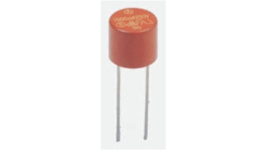 Wickmann ノンリセッタブルヒューズ 200mA, 250V ac 3720200000