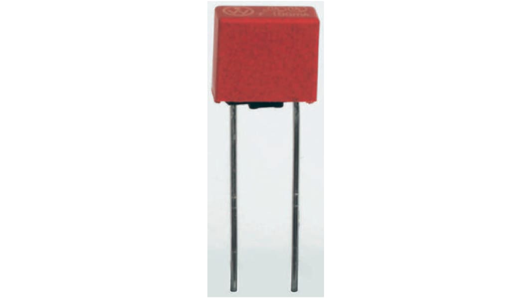 Wickmann Sicherung, nicht rückstellend 2A radial 125V ac Nylon T ø 4mm 8.5mm 4mm 8mm, Raster 5.08mm