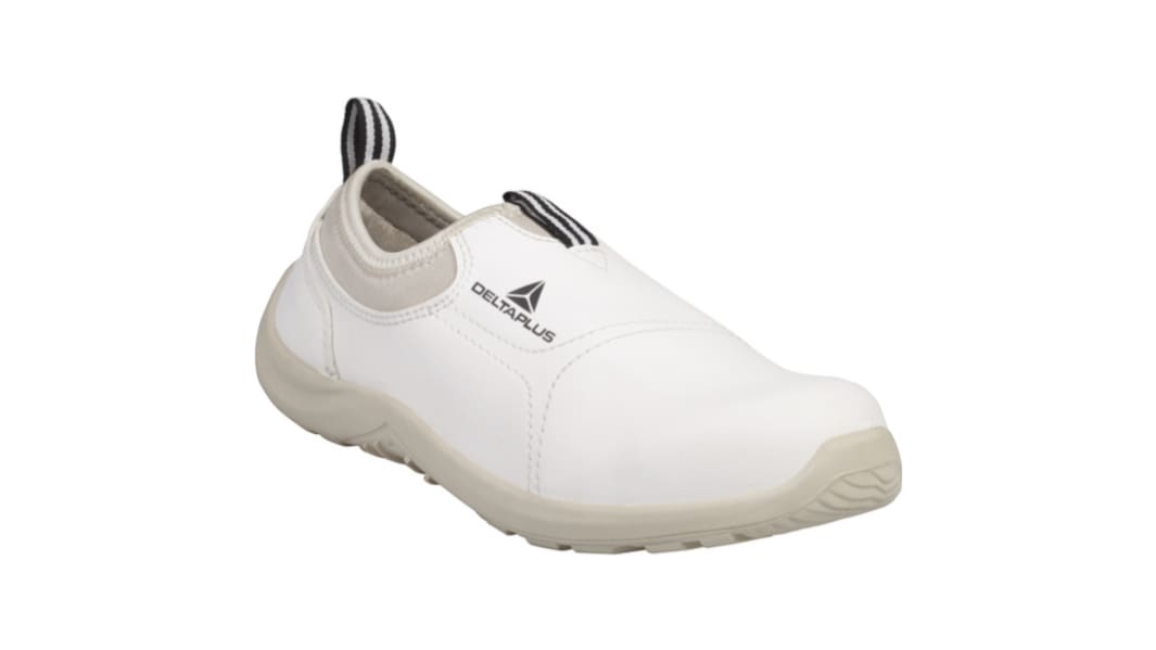Zapatos de seguridad Unisex Delta Plus de color Blanco, talla 44, S2 SRC