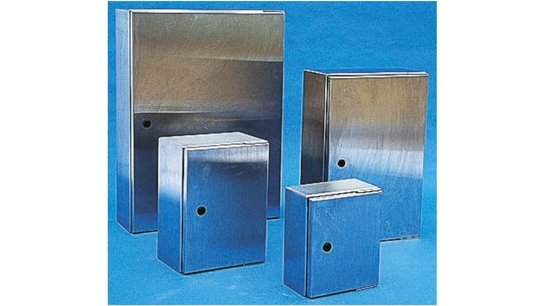 RS PRO 304 Stainless Steel Wall Box, IP66, 1000 mm x 800 mm x 300mm