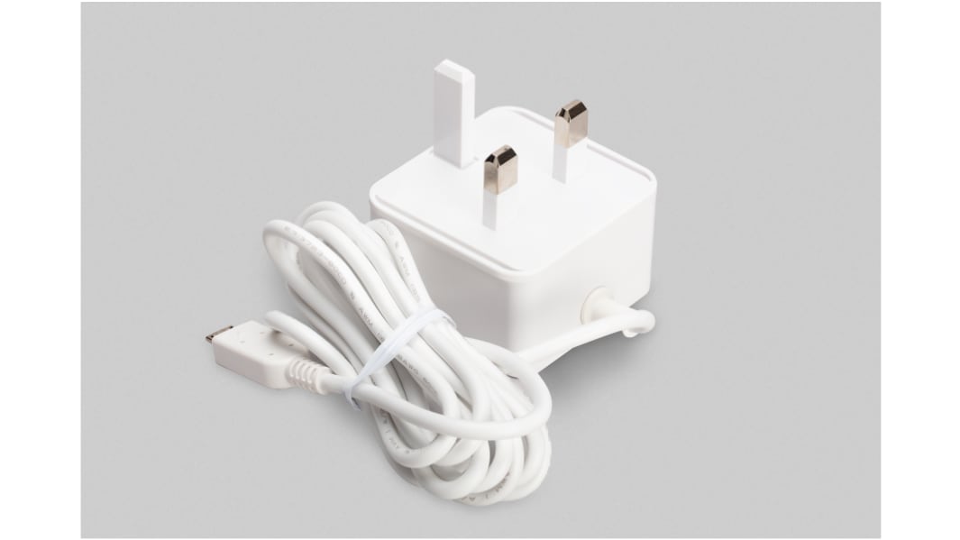 Raspberry Pi Raspberry Pi Netzteil, Weiß, USB Typ Micro B, UK-Netzstecker