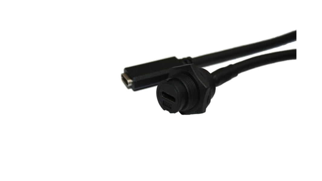 Connettore USB tipo C 3.1 RS PRO Femmina, Montaggio a pannello