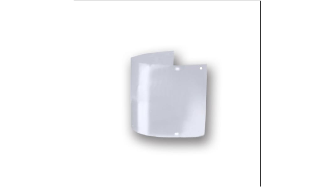 Centurion Safety Clear Acetate Face Shield with Brow, Chin Guard , Resistant To Chemical Splashes