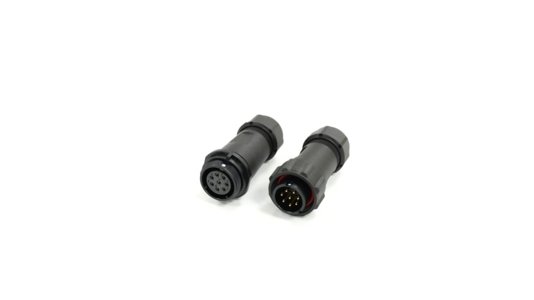RS PRO Circular Connector, 8 Contacts, Cable Mount, 21 mm ConnectorPlug and Socket, Male and Female Contacts, IP68