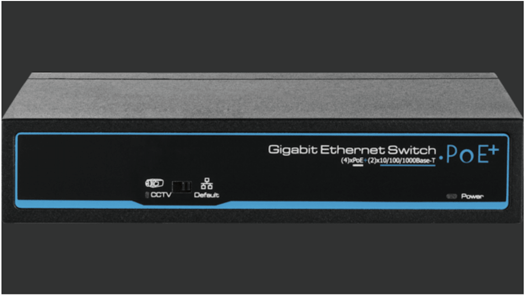 Sistema CCTV 4 PoE - Corrente tramite Ethernet) Entrambi ABUS Security-Center