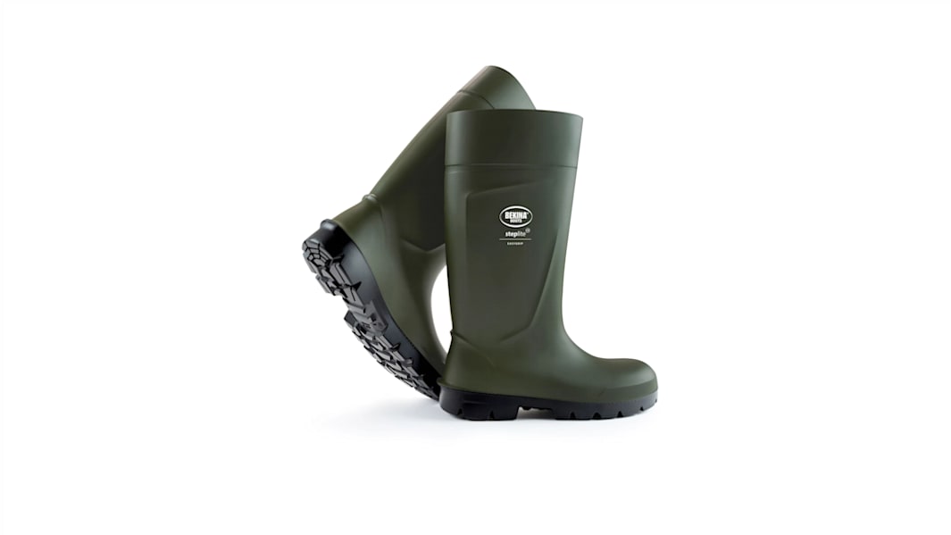 Botas de agua de seguridad Bekina, talla 38
