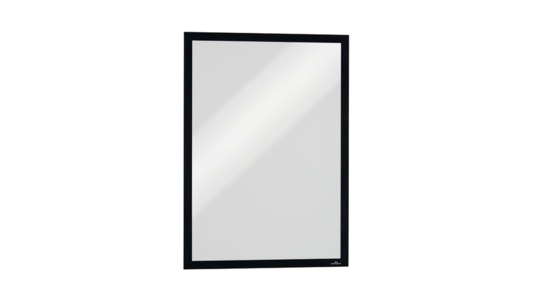 Cornice espositiva DURAFRAME® MAGNETIC Trasparente A3, 325mm x 446mm, Nero