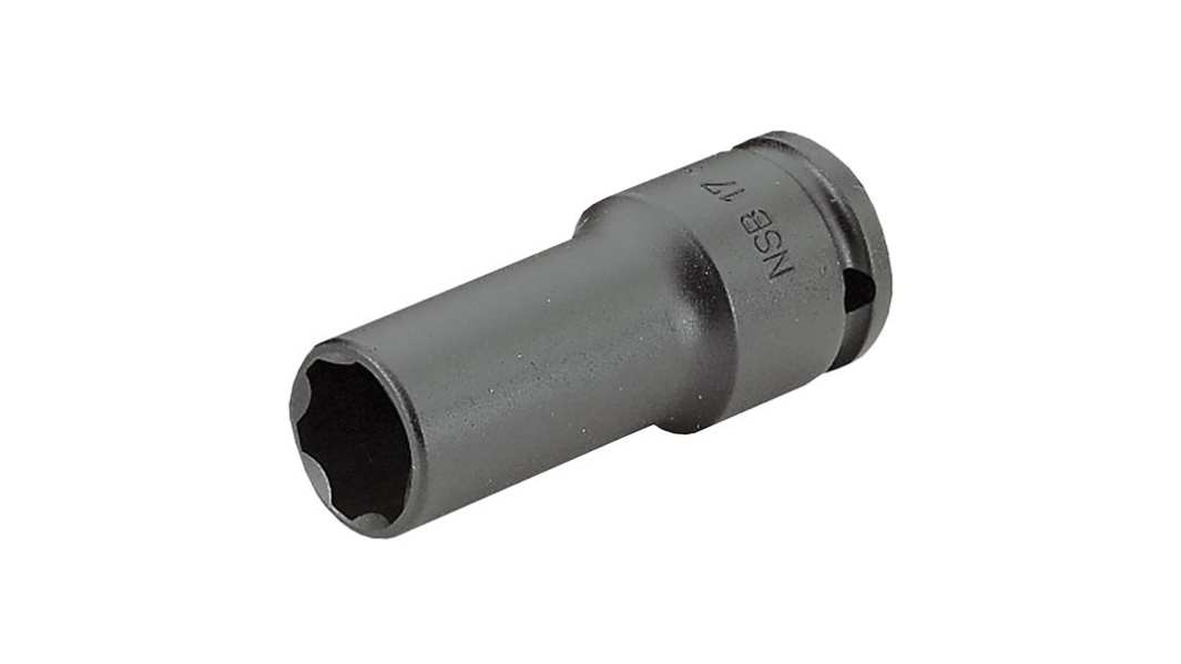 Vaso de impacto Facom perfil Vaso de impacto largo de 13mm, con cuadrado de 1/2 pulg., longitud 80 mm