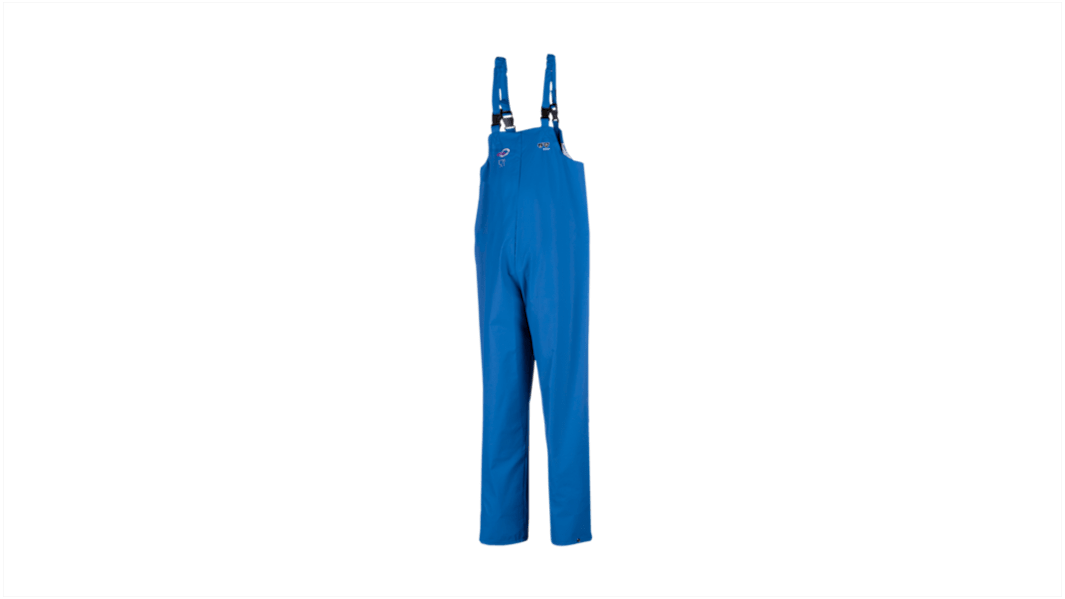 Sioen Unisex Wiederverwendbar  Overall Art Latzhose, Größe XXL Blau, Leichte Ausführung