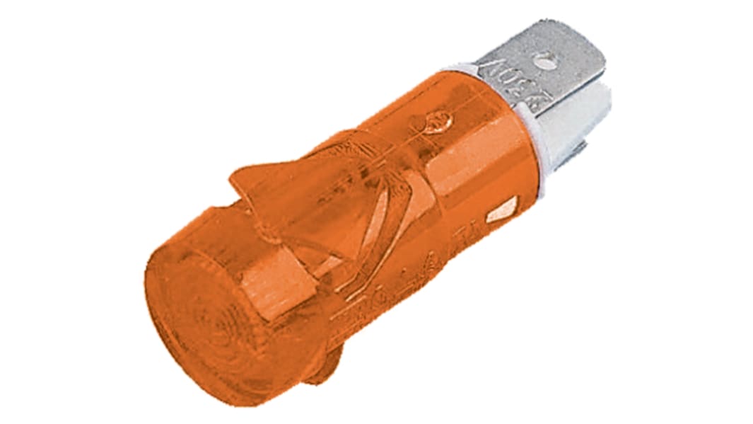 Voyant Néon Arcolectric (Bulgin) Ltd, dia. 12.7mm, 230V c.a.