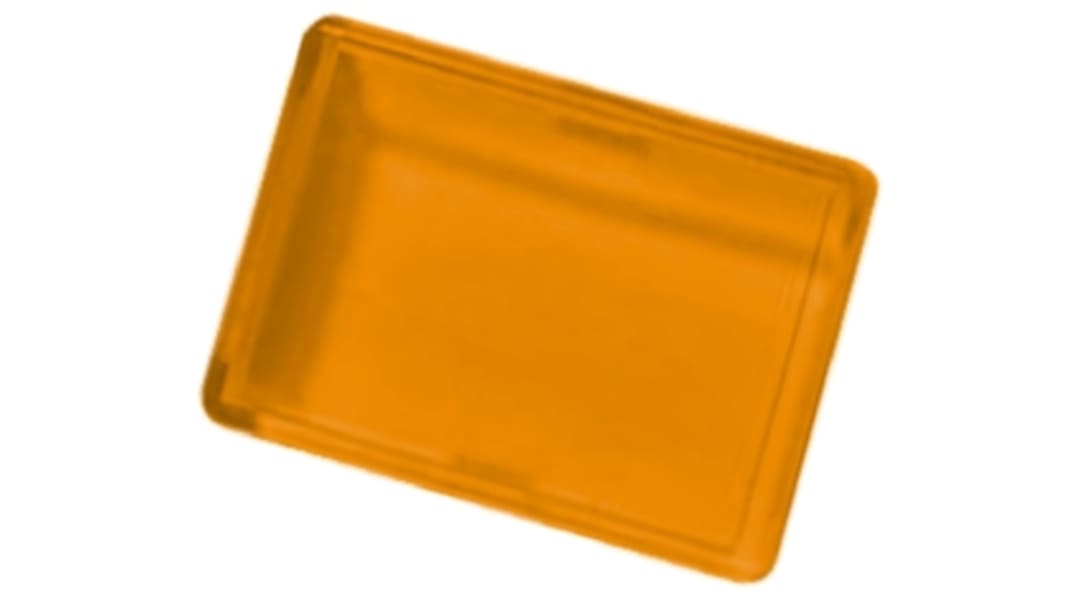 Lenti per indicatore APEM A01, forma Rettangolare, col. Ambra