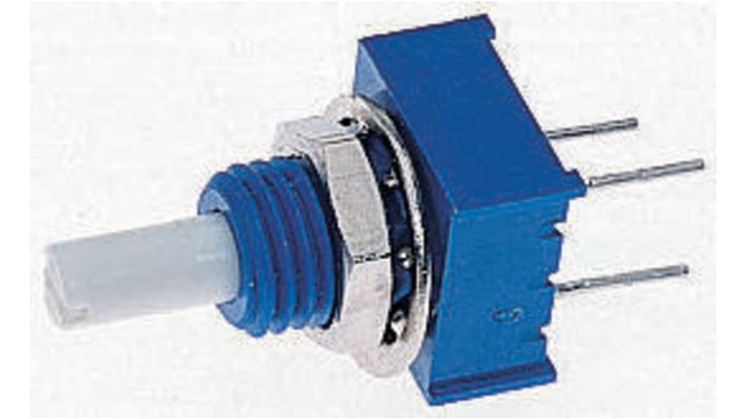 Bourns 3310 50kΩ Rotary Potentiometer 1-Gang, Panel Mount (Through Hole), 3310P-001-503L