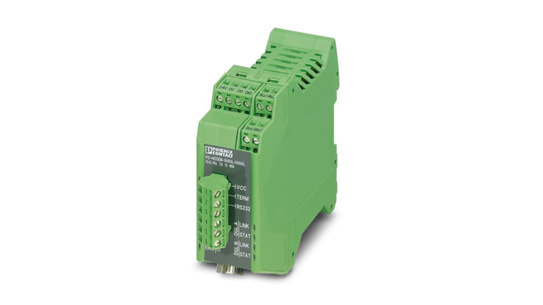 Phoenix Contact PSI-MODEM-SHDSL/SERIAL Series Modem for Use with Serial RS-232/422/485 Interfaces, Digital