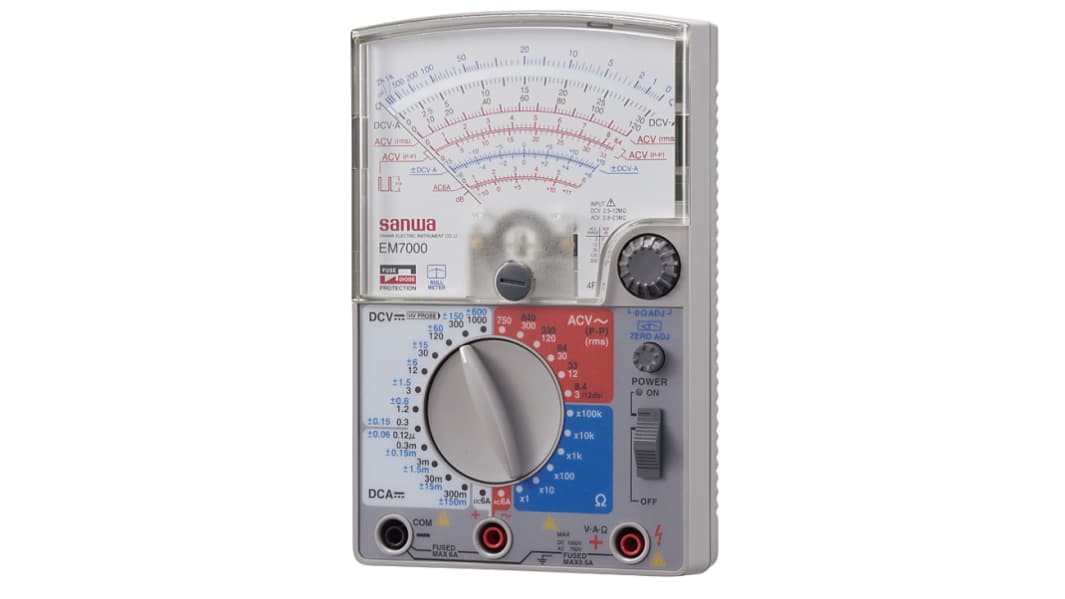 三和電気計器 アナログマルチメータ, ハンドヘルドタイプ, EM7000