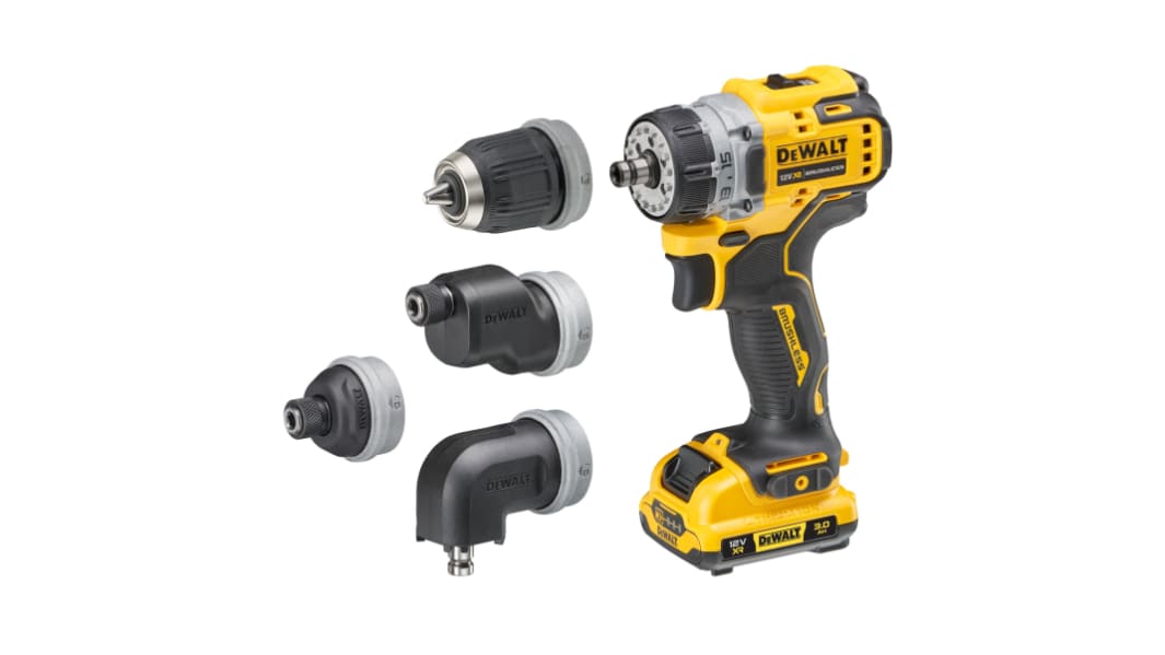 DeWALT XR Li-Ion Akku Kombibohrer 12V Bürstenlos 3Ah