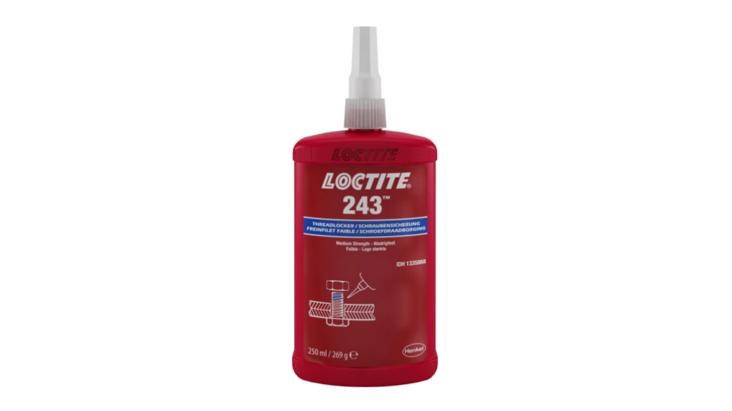 Loctite 243 Schraubensicherungsklebstoff Blau 250 ml