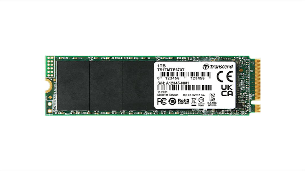 Transcend SSD (ソリッドステートドライブ) 内蔵 1 TB PCIe Gen3