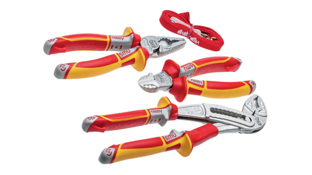 NWS 3-Piece Plier Set, VDE/1000V, 240 mm Overall