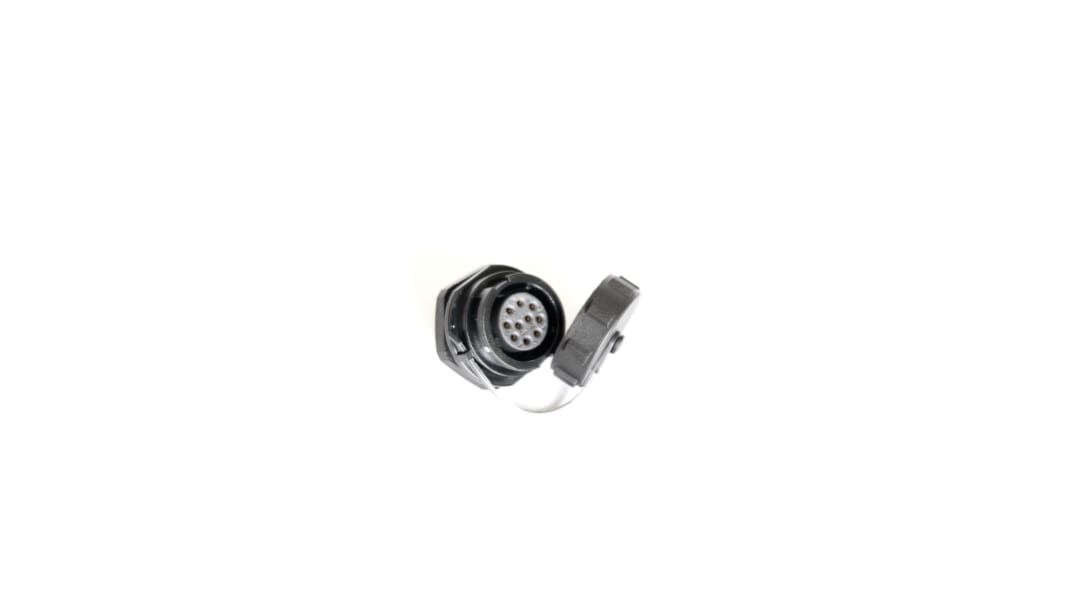 Connecteur circulaire RS PRO, Standard, 10 contacts, Montage avant, raccordement A souder