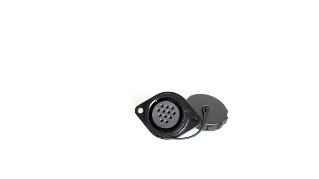 Connettore circolare RS PRO, femmina, Standard, 12 poli, montaggio su flangia