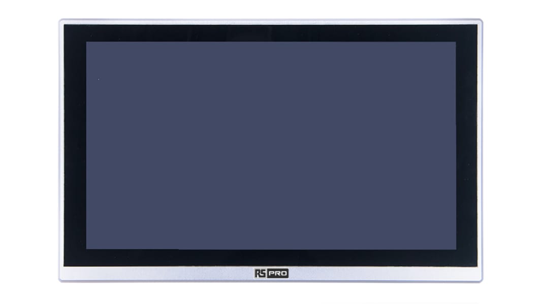 Panel HMI RS PRO de 15 pulg., TFT LCD, Color, 1920 x 1080, conectividad COM1: RS422/RS485, RS232, RS485, ETHERNET, USB