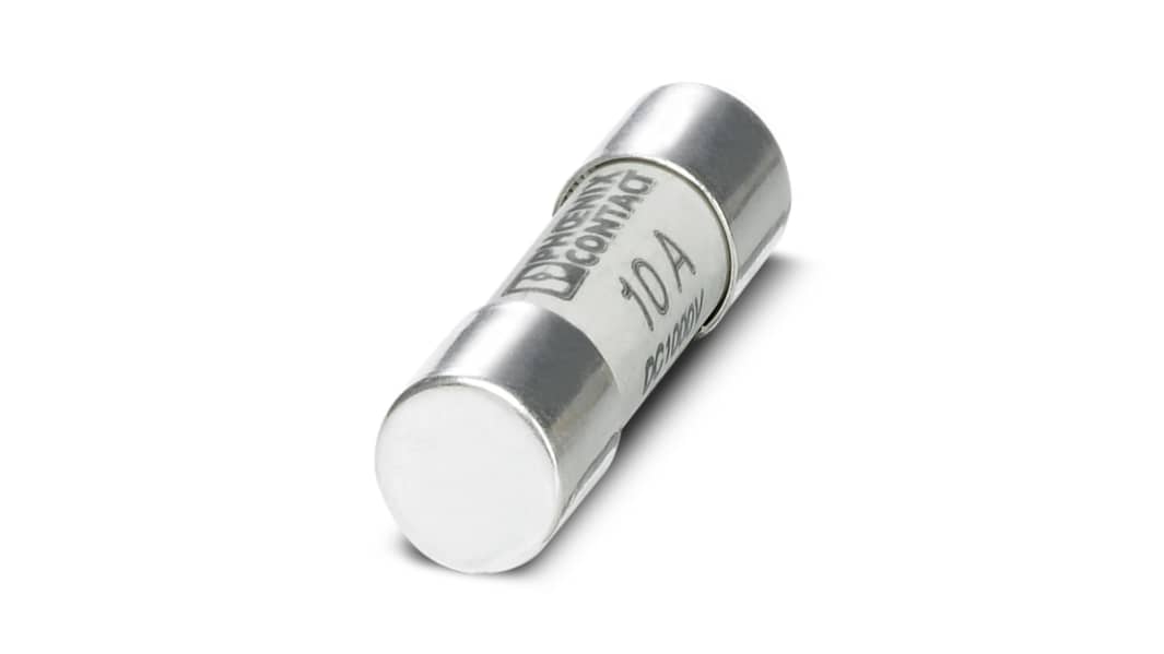 Fusibile a cartuccia Phoenix Contact, 10A, Ø 10 x 38mm, 1kV cc
