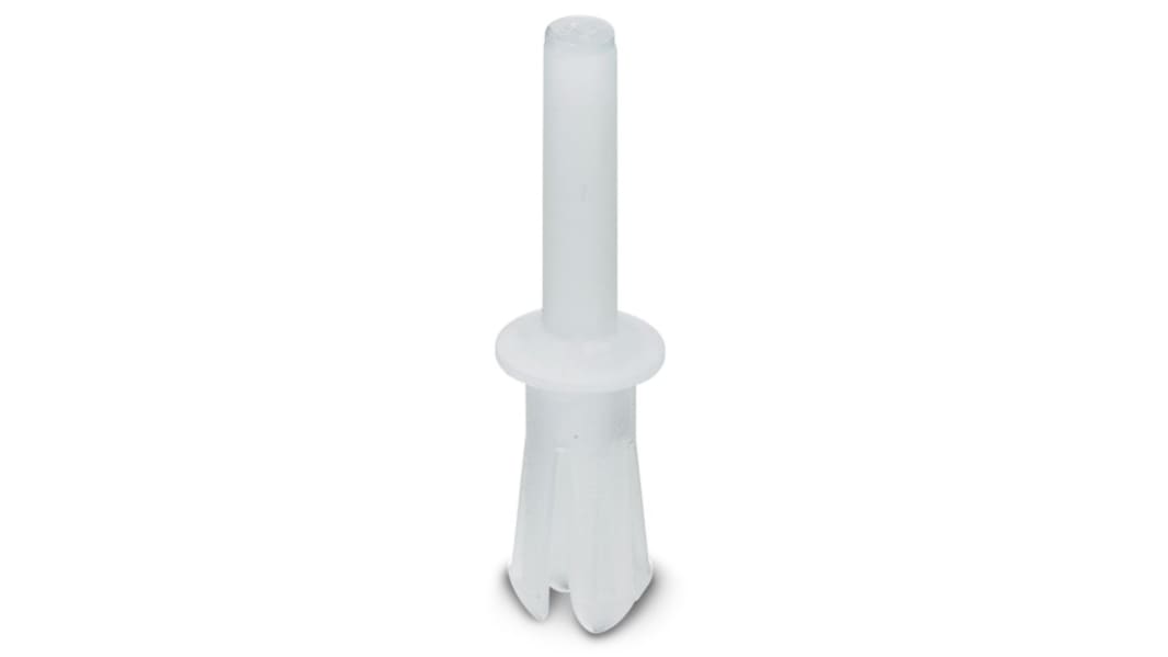Phoenix Contact White Nylon, 4mm Max. Bundle