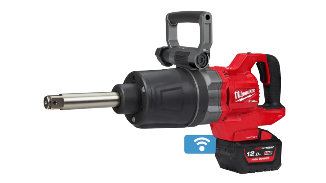 Milwaukee 1 in 18V, 12Ah Cordless Impact Wrench Cordless