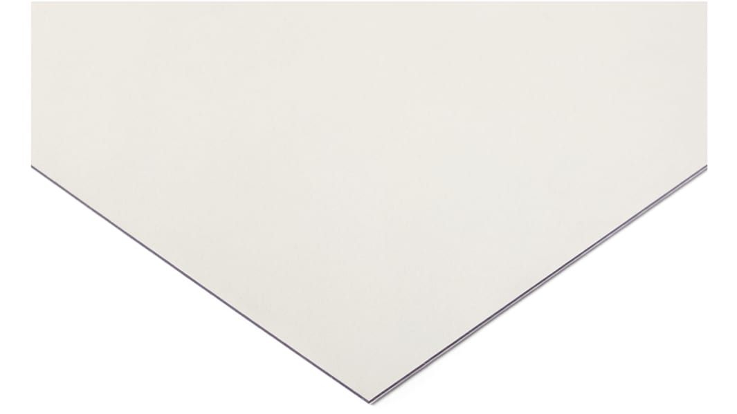 Lámina de plástico, Transparente, 1250mm x 610mm x 1mm