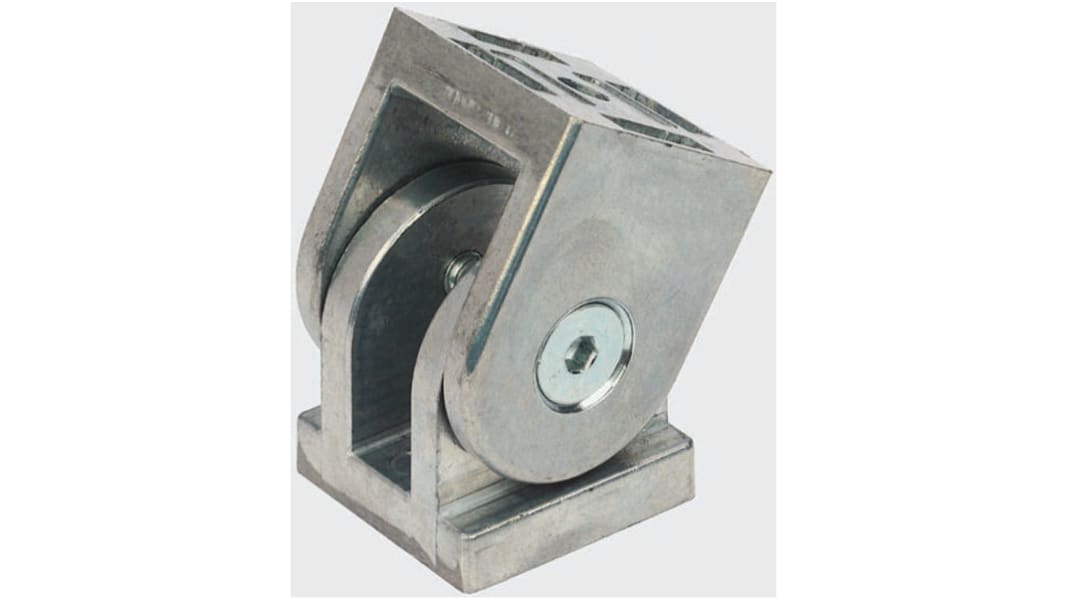 FlexLink M6 Adjustable Bracket, Connecting Component, Strut Profile 44 mm, 88 mm, Groove Size 11mm