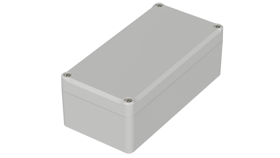 Bopla Euromas II, Polykarbonat Kabinet, IP65, 160 x 80 x 57mm, Lysegrå