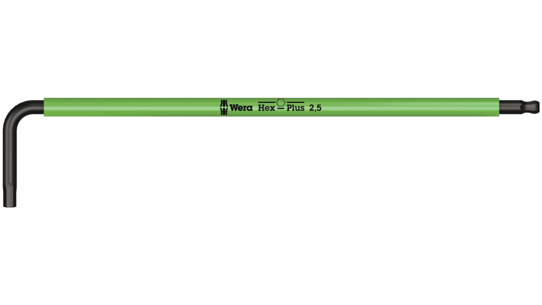 Wera 六角レンチ Metric L形 ボールエンド,六角形 05022604001