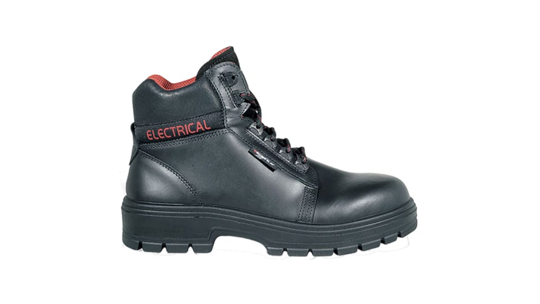 Cofra NEW ELECTRICAL Black Non Metallic Toe Capped Unisex Safety Boot, UK 6, EU 39