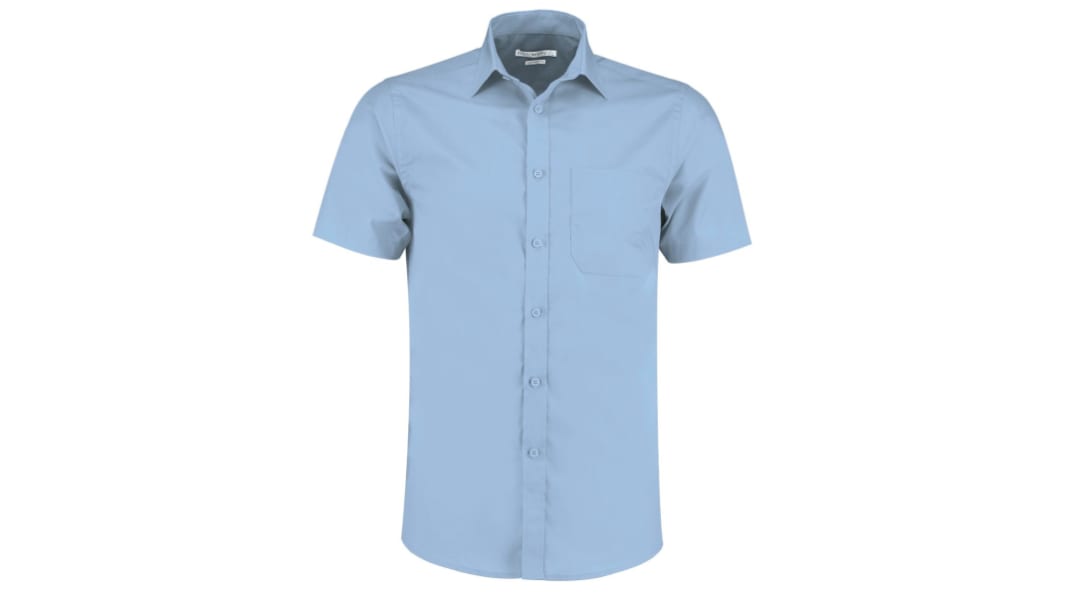 Shirt Poplin Short Sleeve Tailored Fit L